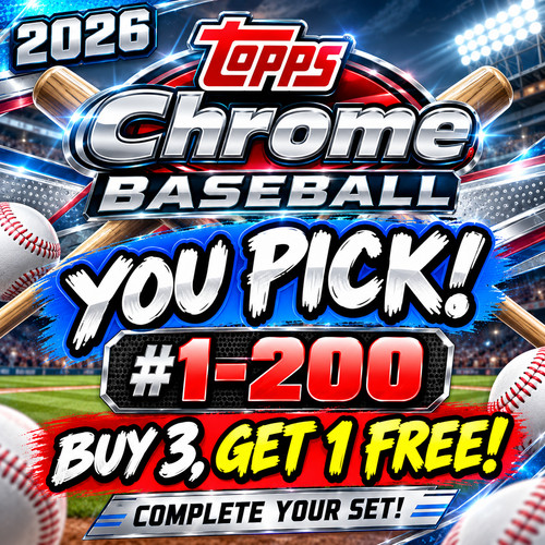 2026 topps chrome baseball - chrome,